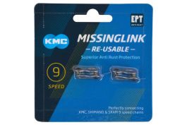 KMC sluitschakel MissingLink 9R EPT zilver 6.60mm 9v (2)